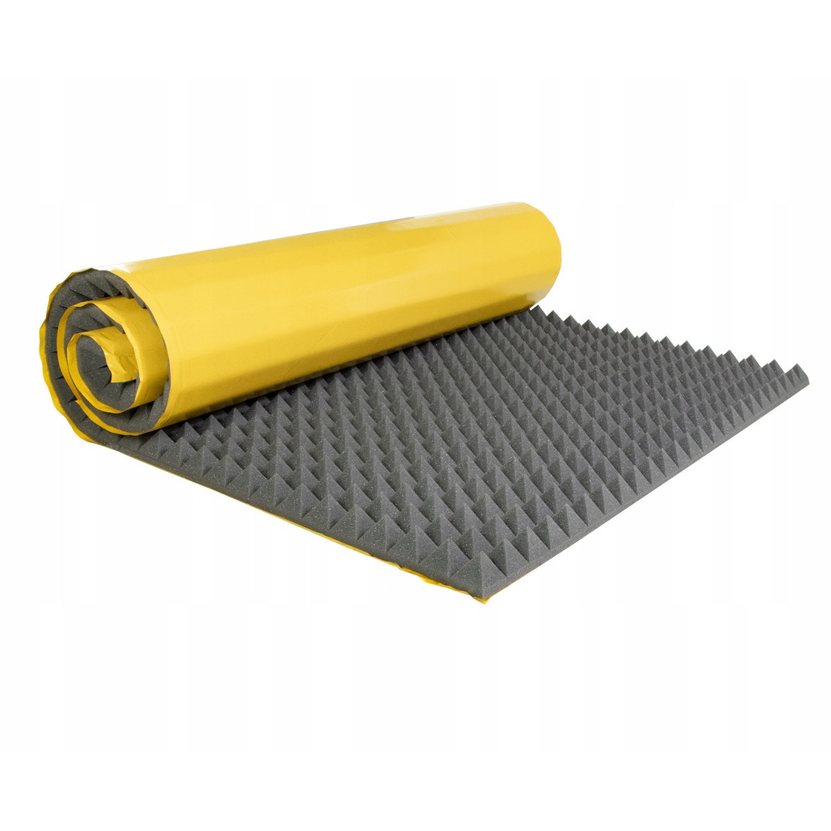 mousse acoustique adhésive insonorisante PYRAMIDE 40mm 200x100cm ignifuge megamix.sk