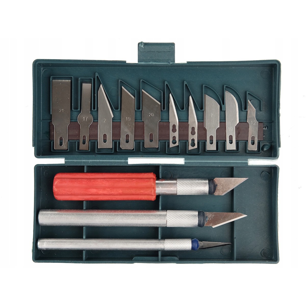 Set di coltelli da modellismo bisturi 13 pezzi lame megamix.sk