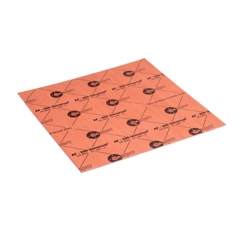 garnitura de etanșare GAMBIT AF-200 - 750x750x2,5 mm megamix.sk