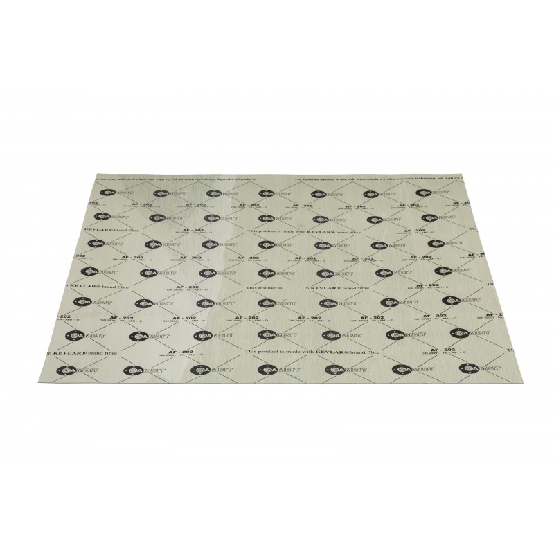 placă de etanșare GAMBIT AF-202 - 1000x1000x1,5 mm megamix.sk
